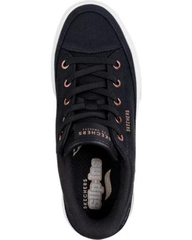 SKECHERS SNEAKERS MUJER ARCH FIT ARCADE - SEE YA THERE NEGRO