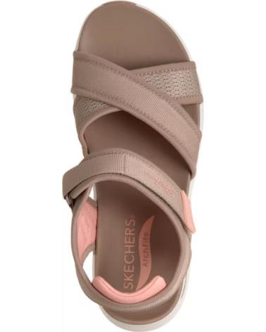 SKECHERS SANDALIAS PLANAS MUJER ARCH FIT 2 0 - FEELIN´BRIGHT TAUPE MARRóN