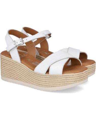 OH MY SANDALS 6032 SANDALIAS CRUZADAS DE CUNA MUJER BLANCO