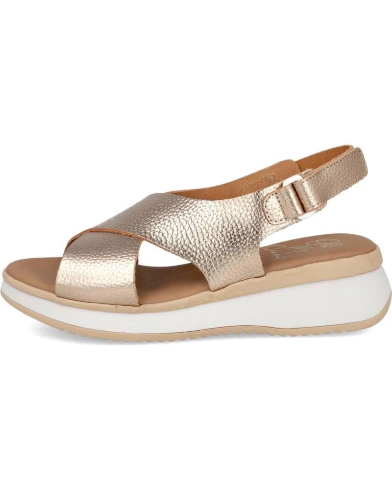 OH MY SANDALS SANDALIAS 070-793909 EN DORADO PARA MUJER CAVA