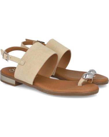 OH MY SANDALS 5862 SANDALIAS PLANAS ANILLO MUJER ARENA