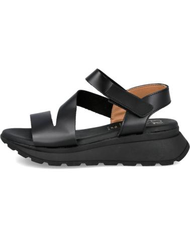 OH MY SANDALS 5955 SANDALIAS PLANAS PIEL MUJER NEGRO
