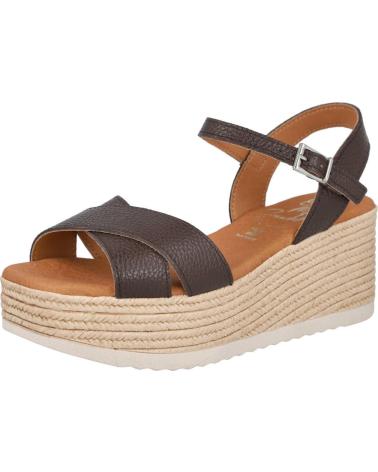 OH MY SANDALS 6032 SANDALIAS CRUZADAS DE CUNA MUJER MARRON