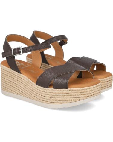 OH MY SANDALS 6032 SANDALIAS CRUZADAS DE CUNA MUJER MARRON