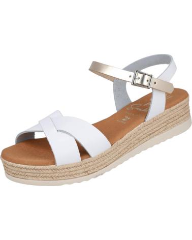 OH MY SANDALS 5693 SANDALIAS PLANAS MUJER BLANCO