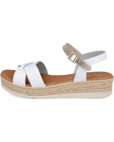 OH MY SANDALS 5693 SANDALIAS PLANAS MUJER BLANCO