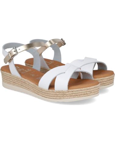 OH MY SANDALS 5693 SANDALIAS PLANAS MUJER BLANCO