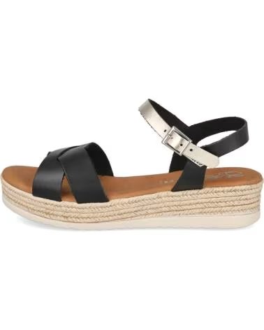 OH MY SANDALS SANDALIAS 070-598877 EN NEGRO PARA MUJER NEGR0