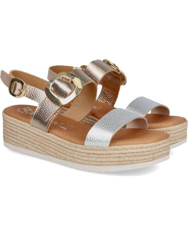 OH MY SANDALS 6024 SANDALIAS DE PLATAFORMA COMBINADAS MUJER CAVA
