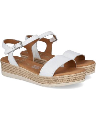 OH MY SANDALS 6111 SANDALIAS PLANAS PIEL BLANCO