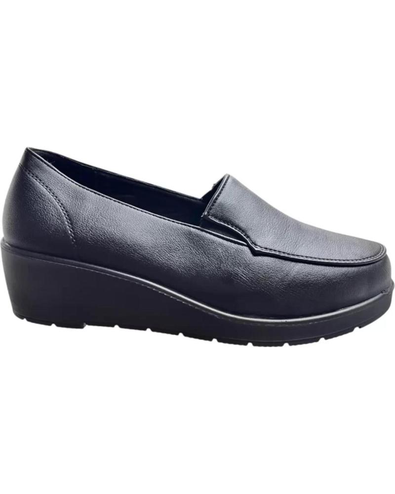 TIMBOS MOCASIN CUNA DE MUJER COLOR 132543 NEGRO