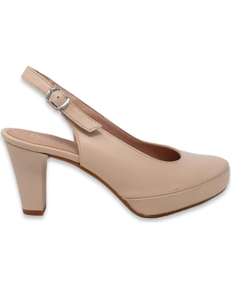 DORKING ZAPATOS DE TACON EN PARA MUJER BEIGE