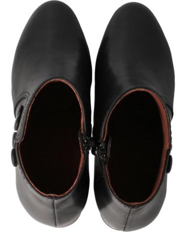 Botines de Mujer HISPANITAS BOTIN PIEL NEGRO