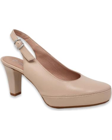 DORKING ZAPATOS DE TACON EN PARA MUJER BEIGE