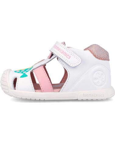 BIOMECANICS SANDALIA DE NINA 262108 PECES BIOGATEO CASUAL BLANCOCANDYB866
