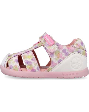 BIOMECANICS SANDALIAS PARA NINA 262193 WIDER BAREFOOT LUREX BLANCOB050