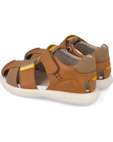 BIOMECANICS SANDALIAS NINO MODELO 262230B COLOR MARRON CUOIO