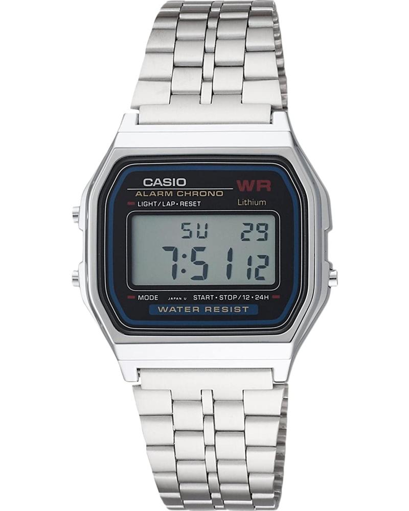 CASIO CASIO A-159WA-N1 RELOJ DIGITAL VINTAGE GRIS