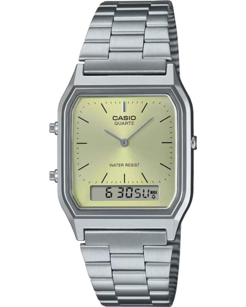 CASIO RELOJ CASIO AQ-230A-9A DUAL TIME GRIS