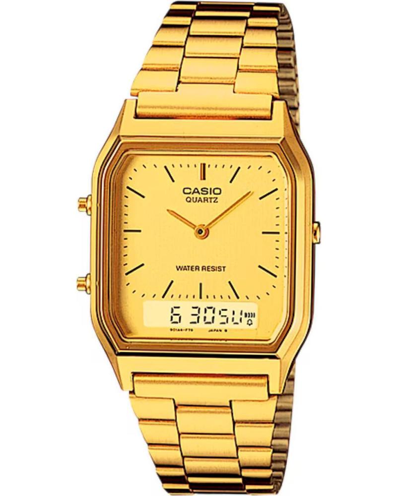 CASIO CASIO AQ-230GA-9B ANA-DIGI VINTAGE DORADO