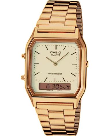CASIO RELOJ CASIO AQ-230GA-9D VINTAGE ANÁLOGO-DIGITAL ROSA