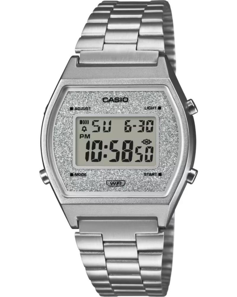 CASIO RELOJ DIGITAL CASIO B640WDG-7DF DE ACERO INOXIDABLE GRIS