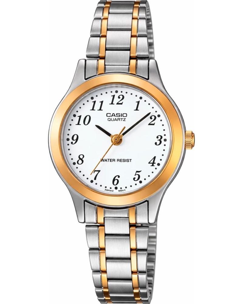 CASIO RELOJ CASIO LTP-1128G-7BRDF ANÁLOGO CON BRAZALETE BICOLOR GRIS