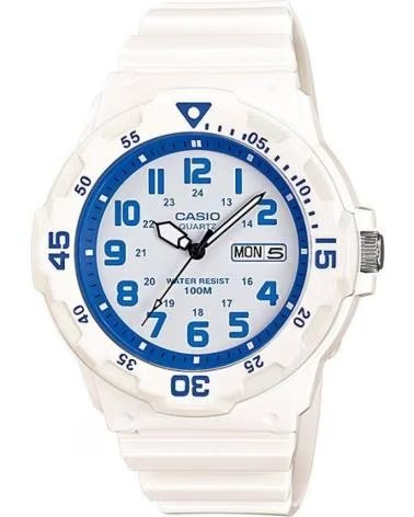 CASIO RELÓGIO ANALÓGICO MRW-200HC-7B2 COM ARO GIRATÓRIO BLANCO