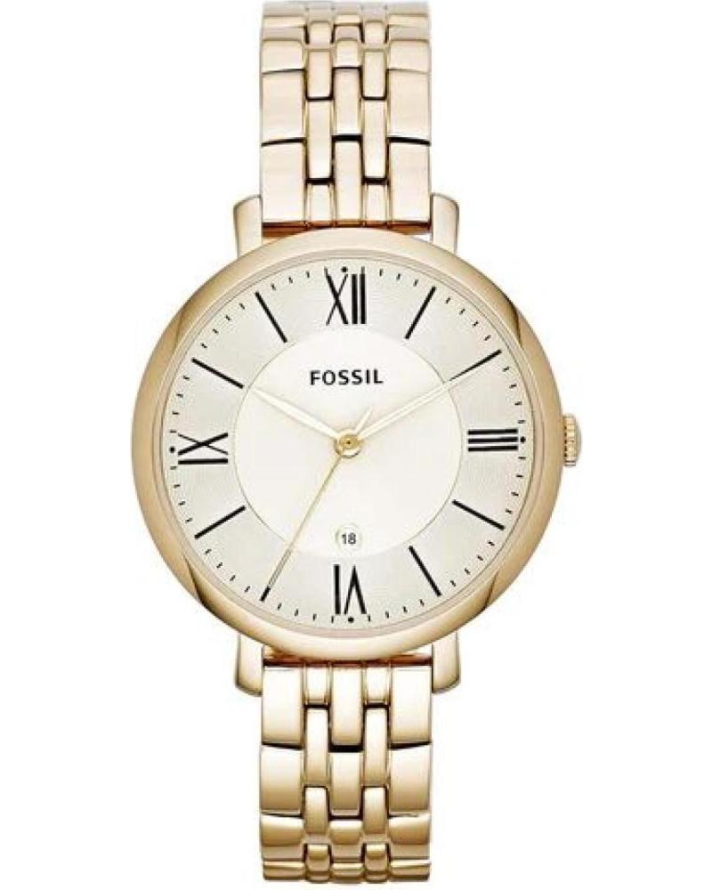 FOSSIL RELOJ FOSSIL ES3434 CON BRAZALETE DE ACERO DORADO