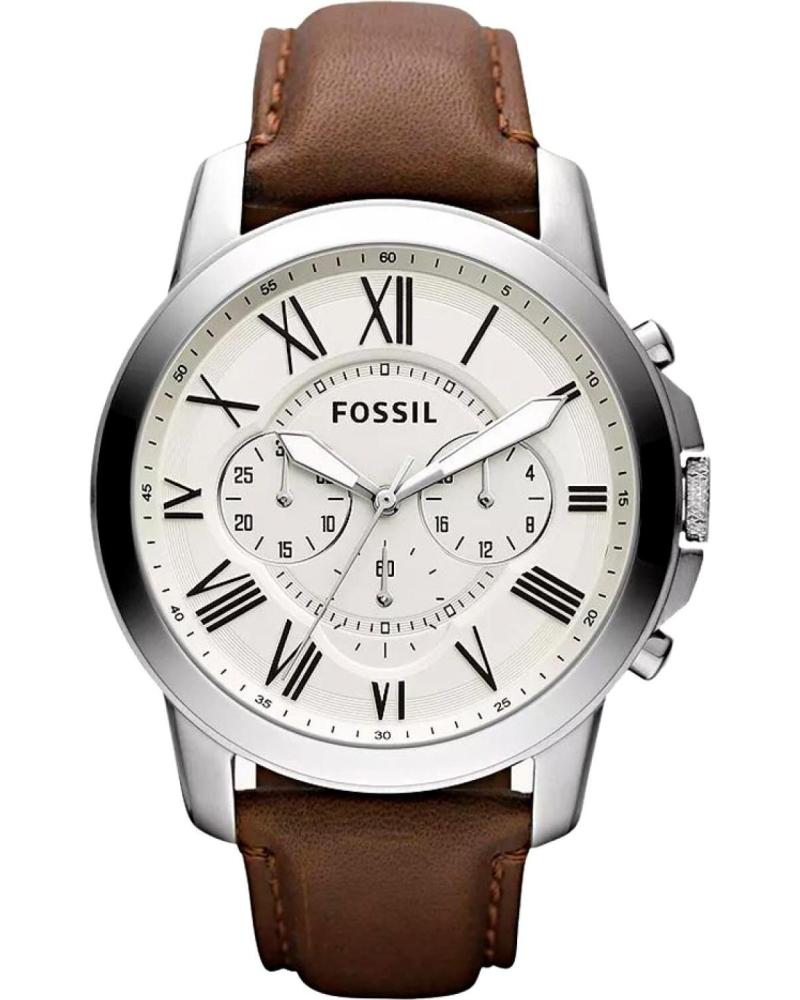 FOSSIL RELOJ CRONÓGRAFO FS4735 CON CORREA DE PIEL MARRON