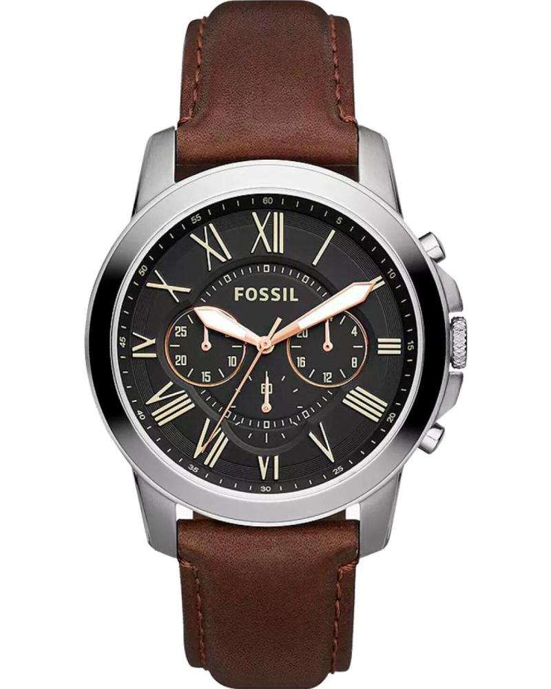 FOSSIL RELOJ CRONÓGRAFO FS4813 CON CORREA DE PIEL MARRON