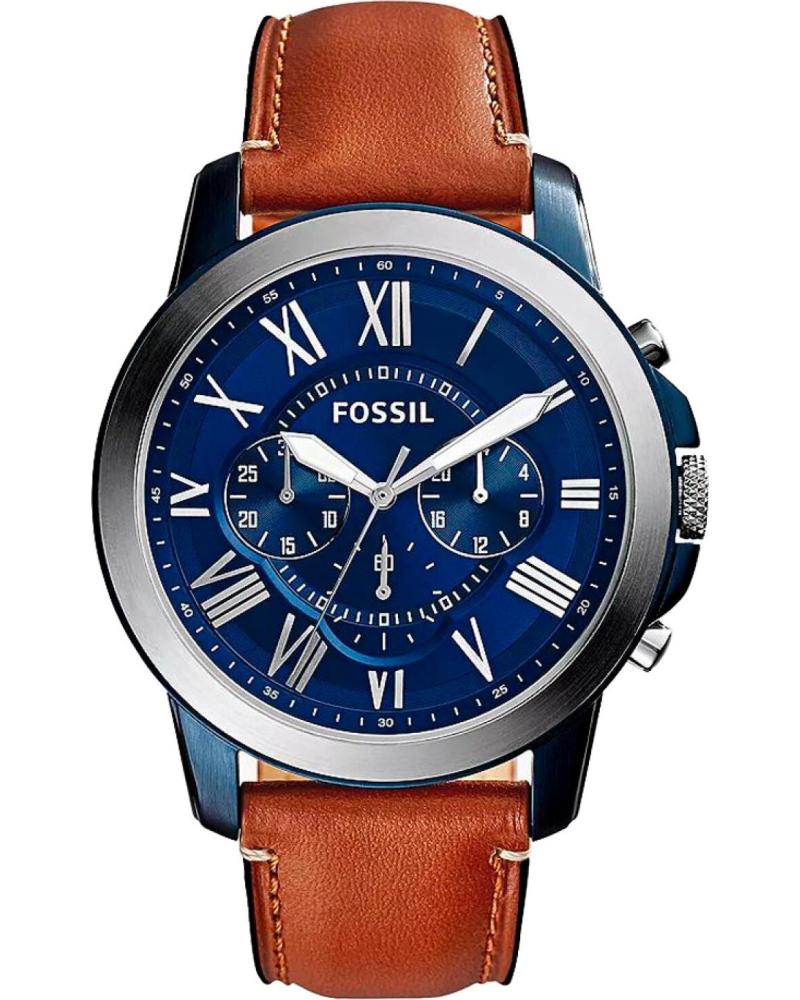 FOSSIL FOSSIL FS5151 CRONÓGRAFO ESFERA AZUL MARRON