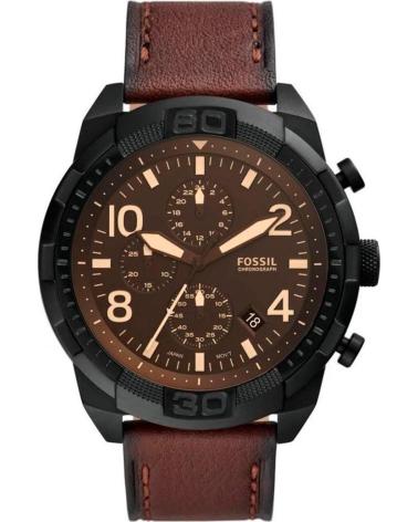 FOSSIL RELOJ CRONÓGRAFO FS5875 CON CORREA DE PIEL MARRON