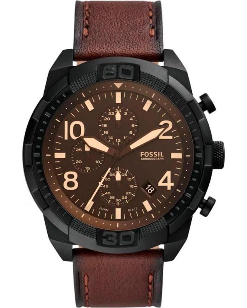 FOSSIL RELOJ CRONÓGRAFO FS5875 CON CORREA DE PIEL MARRON