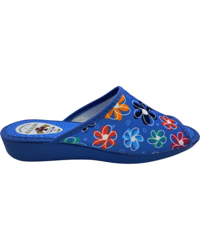 ALCALDE ZAPATILLA CASA MUJER AZUL