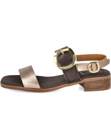 OH MY SANDALS 5894 SANDALIAS COMBINADAS DE TACON BAJO MUJER MARRON
