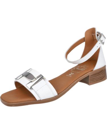 OH MY SANDALS 5891 SANDALIAS CON PULSERA DE TACON BAJO MUJER BLANCO