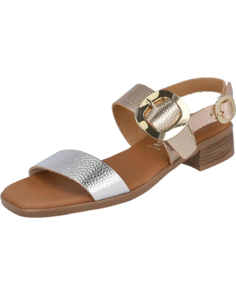 OH MY SANDALS 5894 SANDALIAS COMBINADAS DE TACON BAJO MUJER CAVA