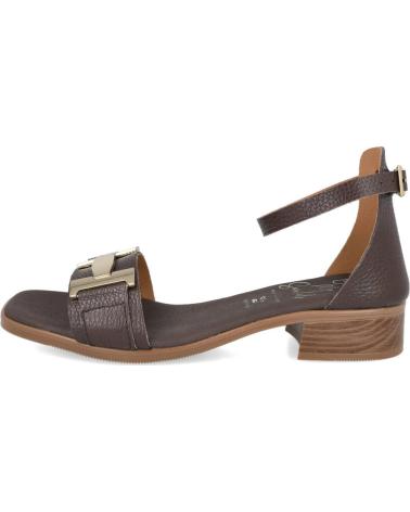 OH MY SANDALS 5891 SANDALIAS CON PULSERA DE TACON BAJO MUJER MARRON