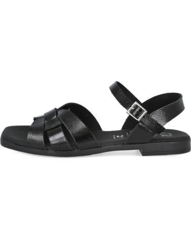 OH MY SANDALS 5813 SANDALIAS PLANAS PIEL MUJER NEGRO