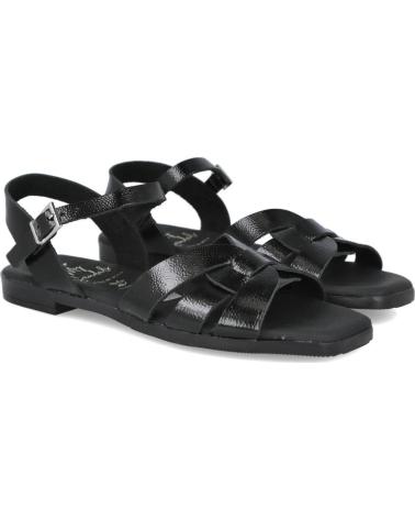 OH MY SANDALS 5813 SANDALIAS PLANAS PIEL MUJER NEGRO