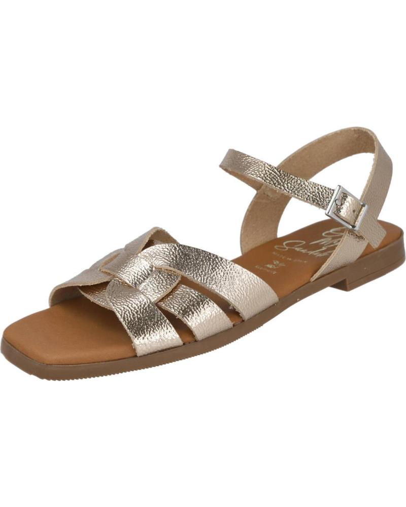 OH MY SANDALS 5813 SANDALIAS PLANAS PIEL MUJER CAVA