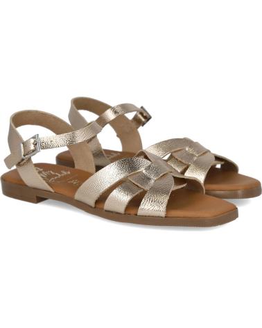 OH MY SANDALS 5813 SANDALIAS PLANAS PIEL MUJER CAVA