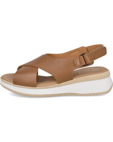 OH MY SANDALS 5943 SANDALIAS PLANAS CRUZADAS MUJER ROBLE