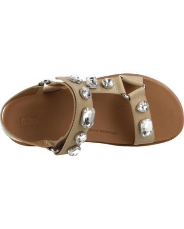 FITFLOP SANDALIAS MUJER MODELO A3K 923 COLOR BEIS CAPUCCINO