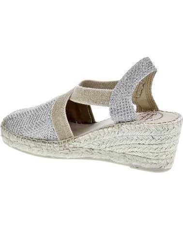 Sapatos de Mulher TONI PONS ALPARGATAS MUJER MODELO TRITONT COLOR PLATA PLATI PLATI