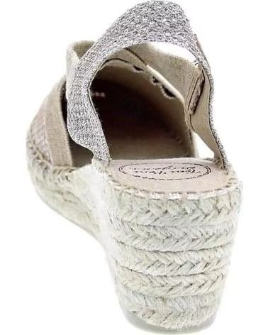 Sapatos de Mulher TONI PONS ALPARGATAS MUJER MODELO TRITONT COLOR PLATA PLATI PLATI