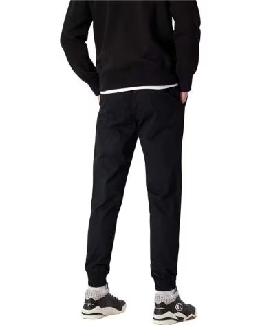 CHAMPION PANTALON JOGGER AVEC LOGO BRODÉ NEGRO