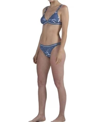 JOHN SMITH BIKINI STAMPATO DUE PEZZI AZUL