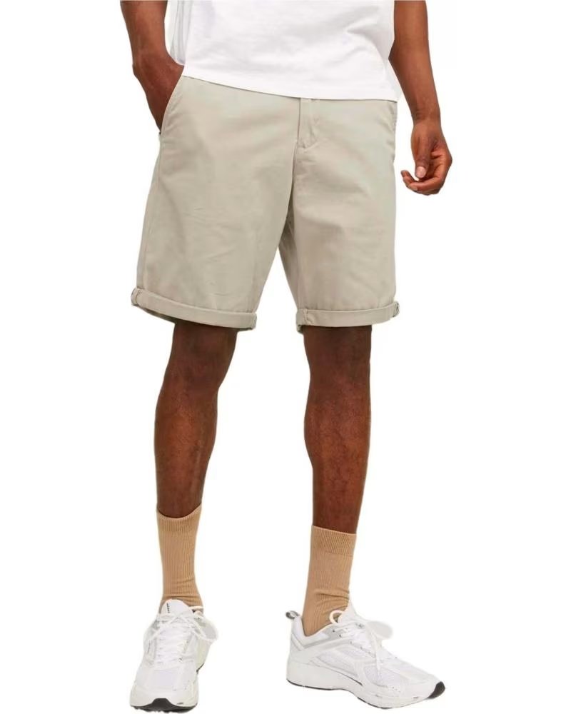 JACK AND JONES PANTALON CORTO JACKJONES 12165604-CROCKERY EN PARA HOM BEIGE